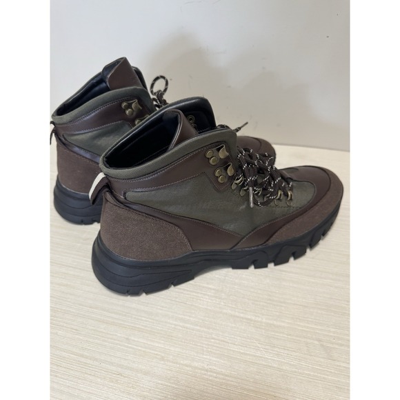 Steve Madden Men\'s Outdoor Hiking Boots – Brown/Olive – Size 13 main image 4